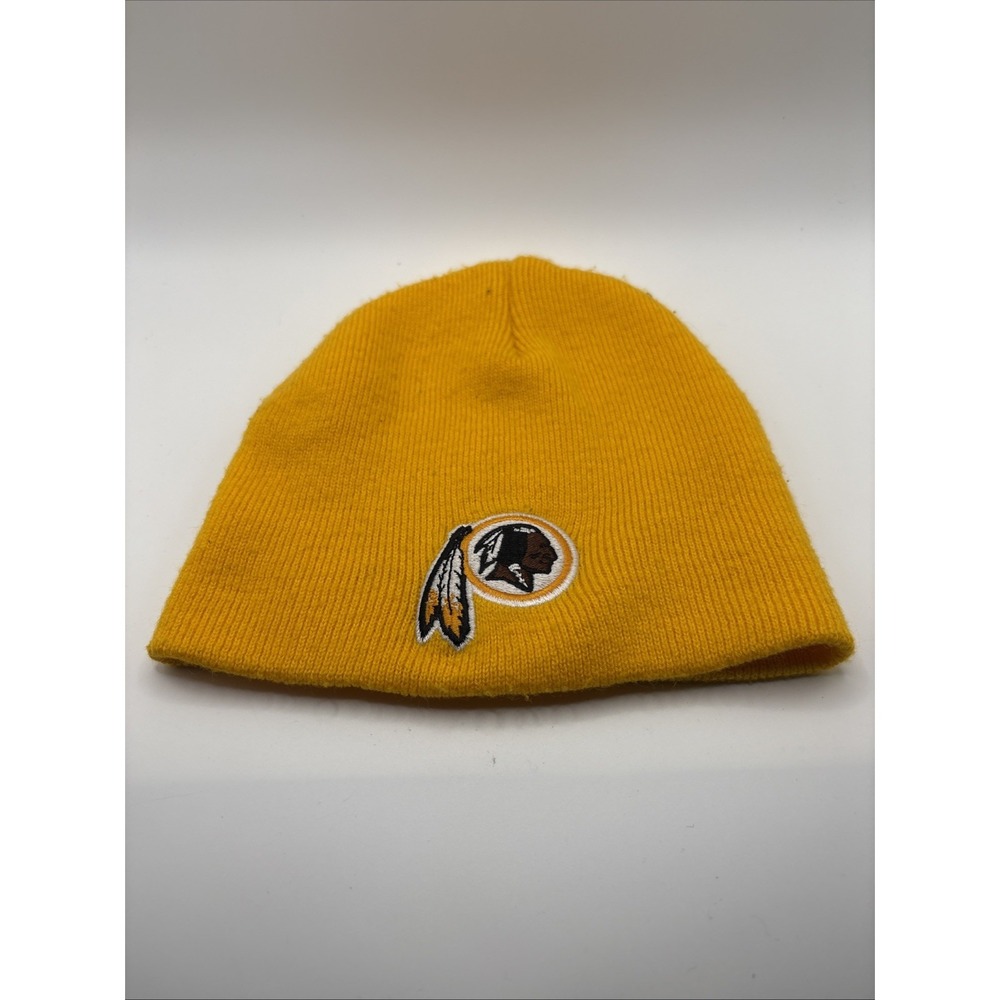 Washington Redskins knit cap gold rare vintage Small